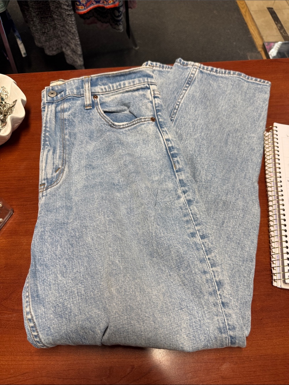 Abercrombie and fitch smile straight jeans size 12 long // 091849